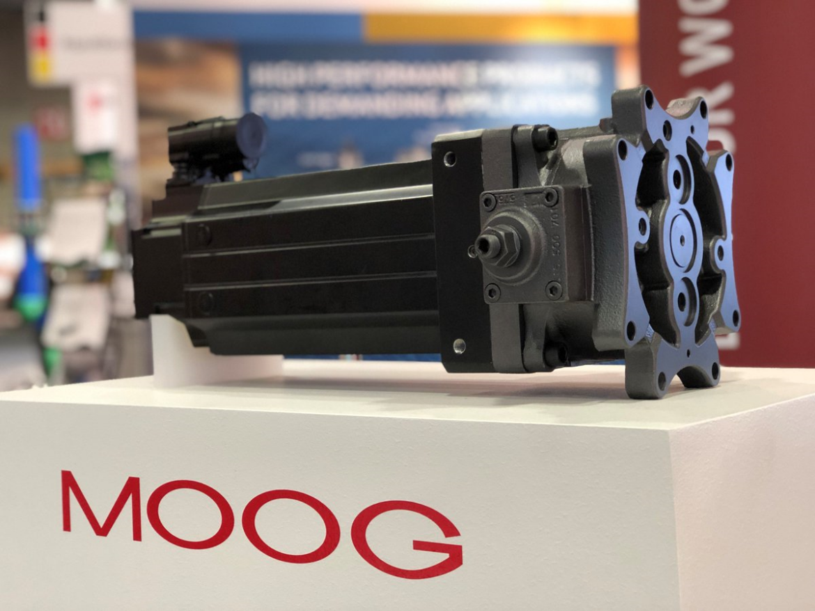 MOOG TOTAL SOLUTION: L’ATTUATORE EPU PROTAGONISTA AL K 2019 NELLA PRIMA PRESSA AD INIEZIONE “FULL ELECTRIC” 4.0