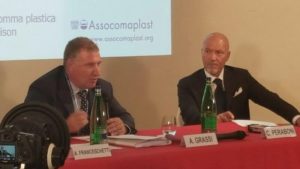 A. Grassi Presidente Assocomaplast e C. Peraboni AD Fiera Milano