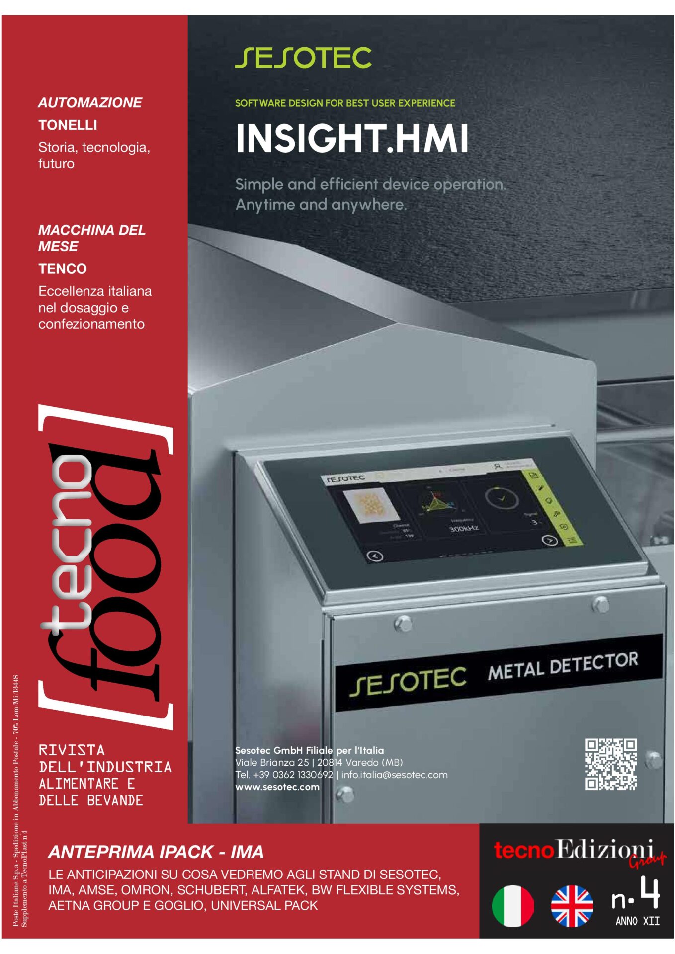 TecnoFood n°4 giugno - 2025