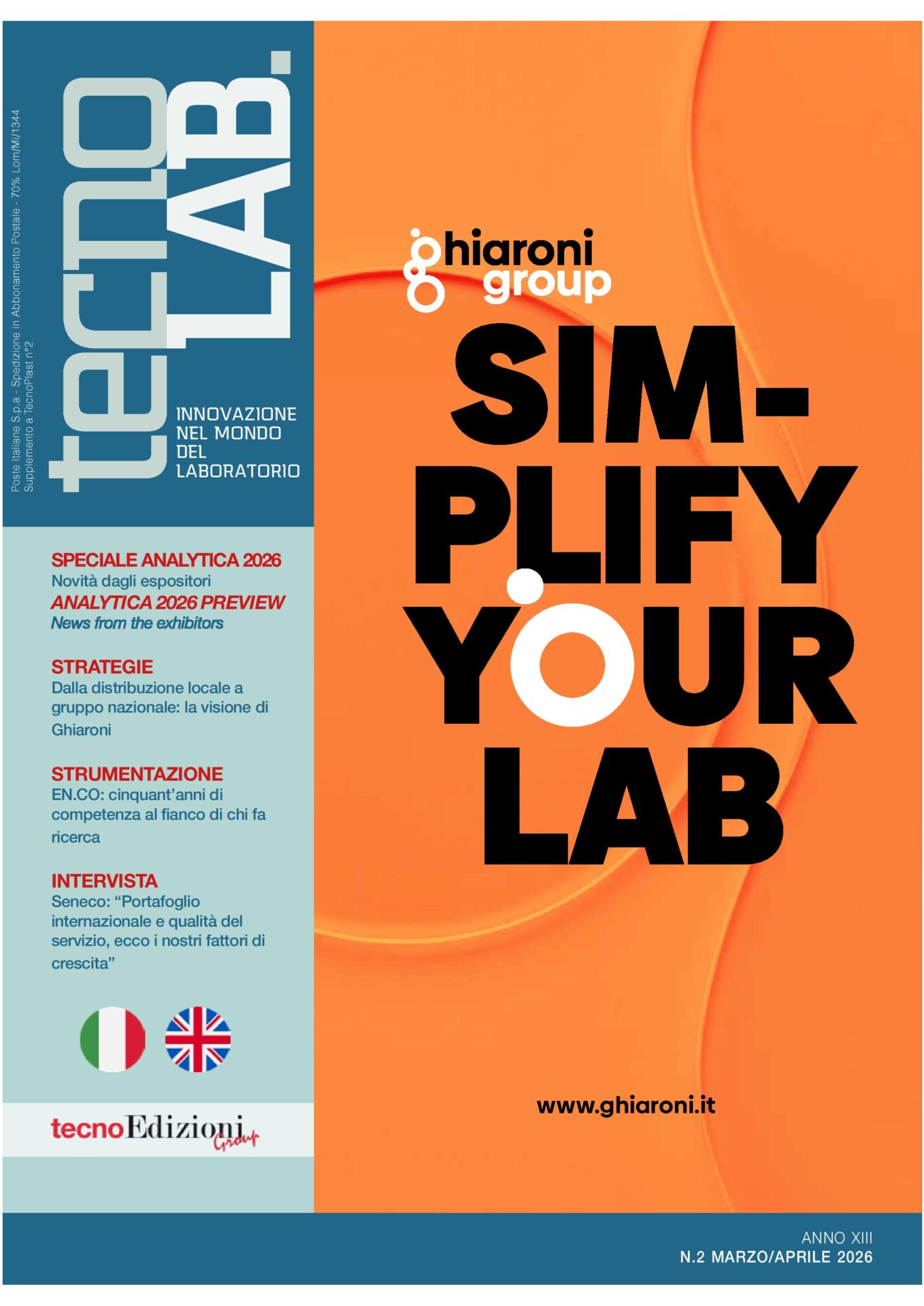 TecnoLab n°2 Marzo/Aprile - 2026